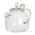 1L borosilicaat bloem Dragon Design glazen theepot